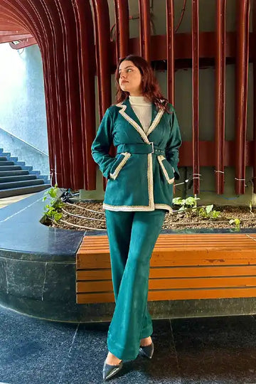 Green winter closet